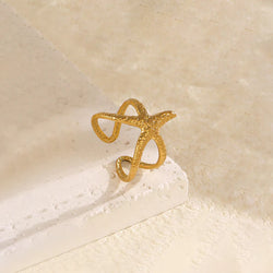 Anti Tarnish Star Themed Contemporary Ring