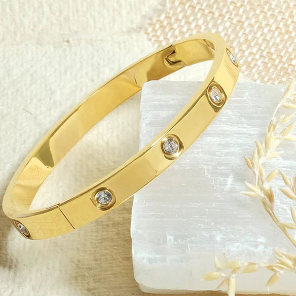 Anti Tarnish Trending Diamond Bracelet